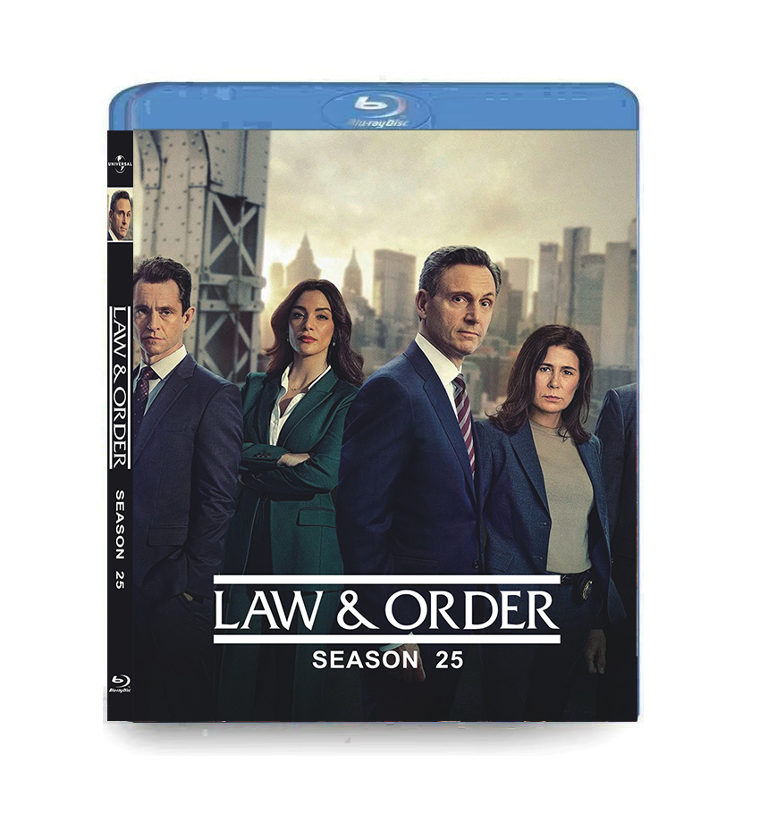 Law And Order season 25 Episodes 1-21 Blu-ray 2BD-1 Law And Order