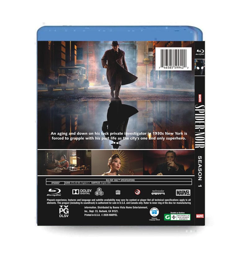 Spider-Noir: Season 1 (2026) 2-Disc Set Blu-ray - Marvel …