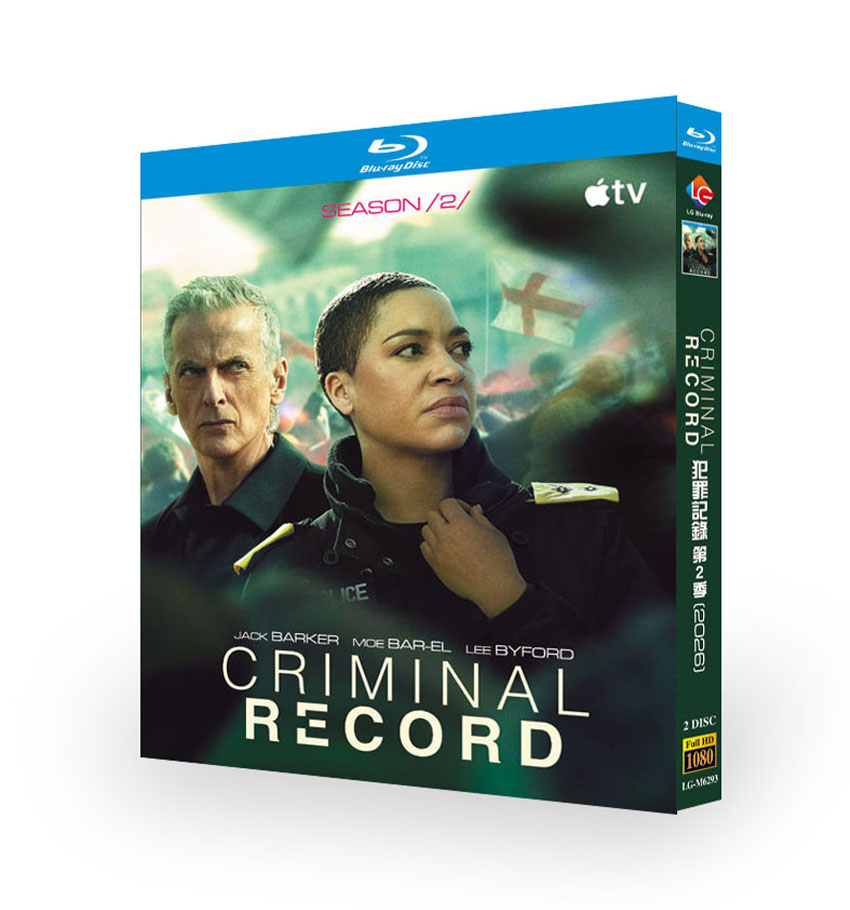 Criminal record season 2 Blu-ray 2BD Criminal Record