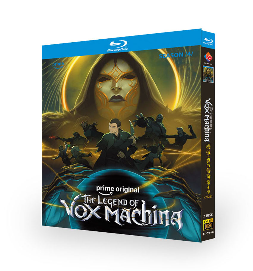 The Legend of Vox Machina Season 4 Blu-ray 2BD The Legend of Vox Machina Season 4
