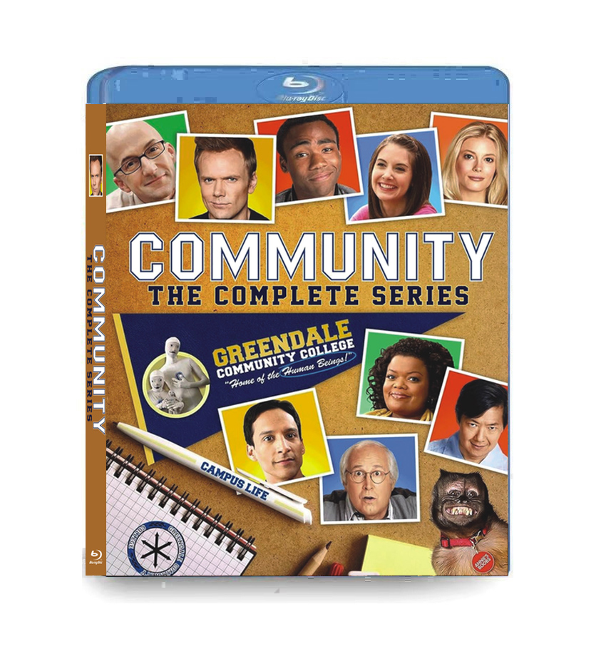 Community The Complete Series Blu-ray 6BD-1 Community