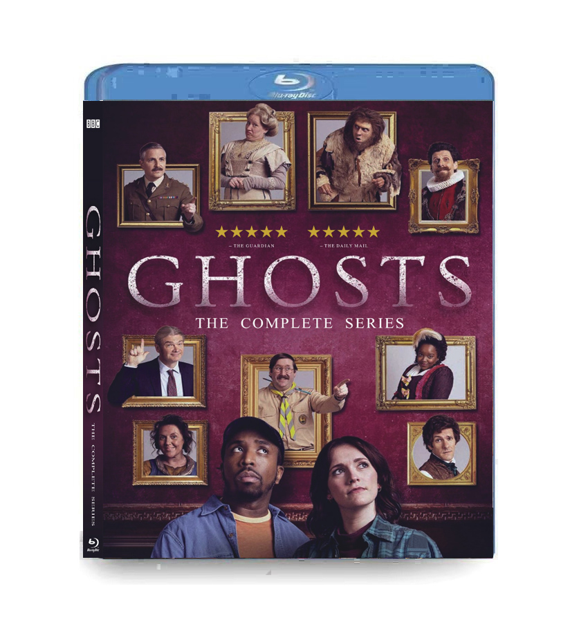 Ghosts season 1-5 Blu-ray 5BD Ghosts