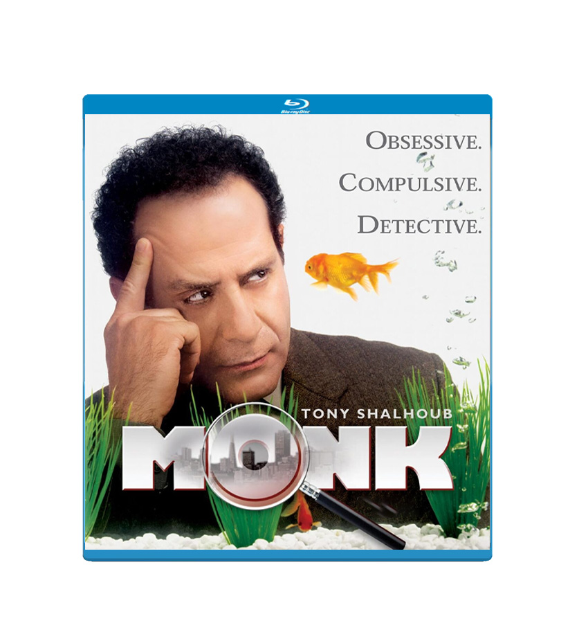 Monk Season 1-8 Blu-ray 16BD Monk