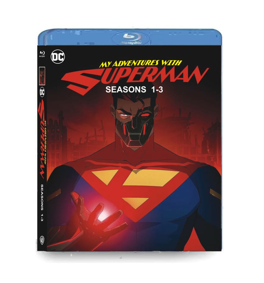 My adventures with superman season 1-3 Blu-ray 3BD My Adventures with Superman