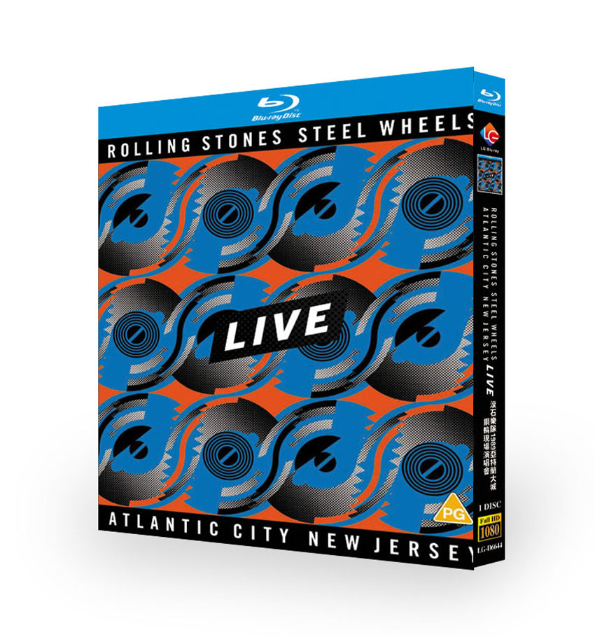 Steel Wheels Live Atlantic City, New Jersey (2020) Blu-ray 1BD Steel Wheels Live Atlantic City