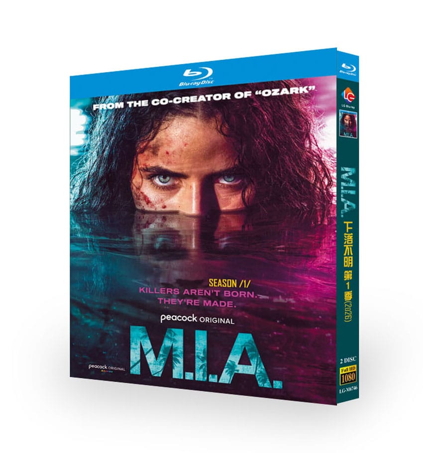 M.I.A. Season 1 (2026) Blu-ray 2BD M.I.A.