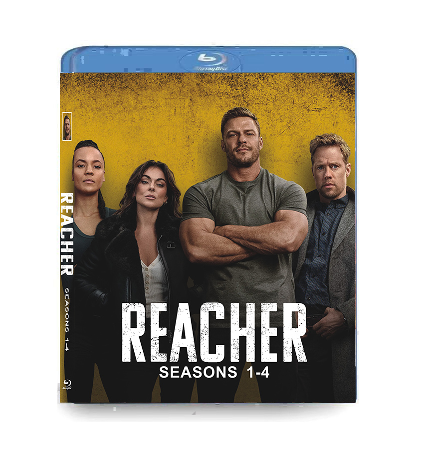 Reacher season 1-4 (2026) Blu-ray 5BD Reacher