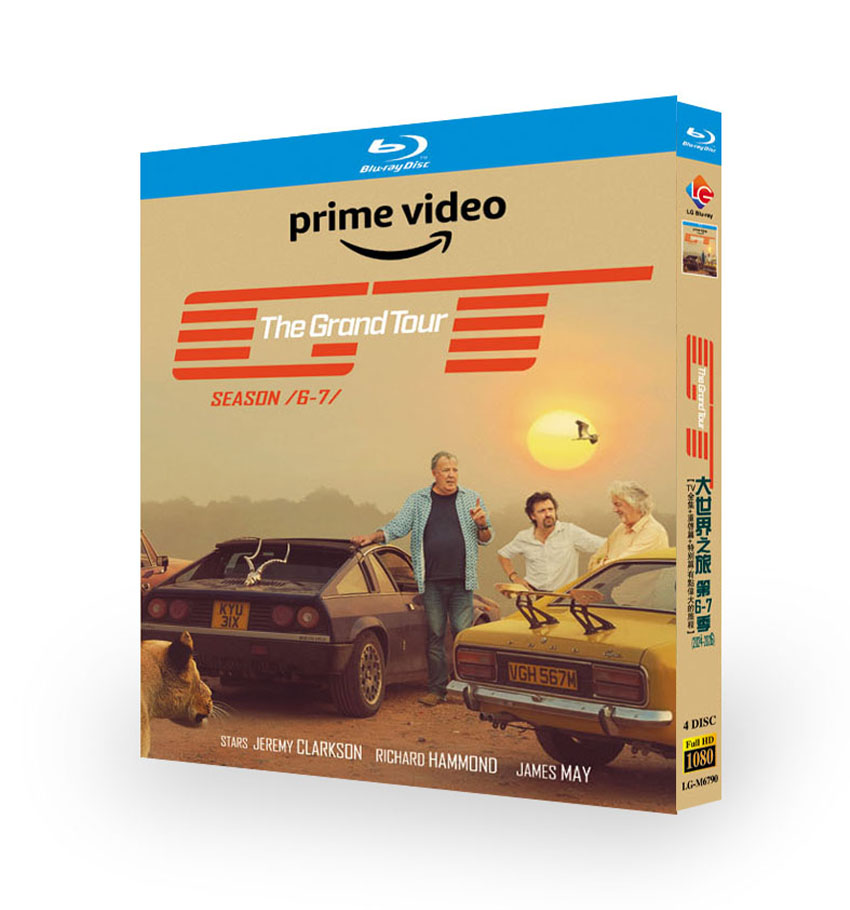 The Grand Tour Season 6-7 (2024-2026) The Grand-ish Tour & Reboot Complete Collection Blue-ray 4BD The Grand Tour