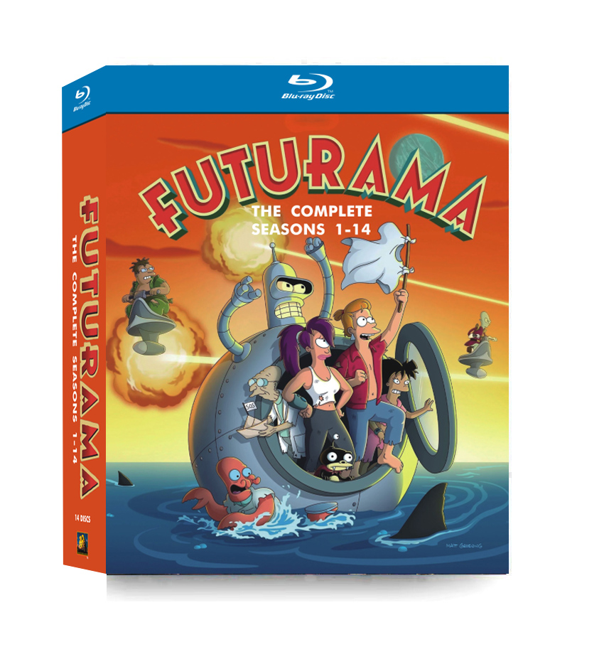 Futurama season 1-14 14BD-1 Futurama