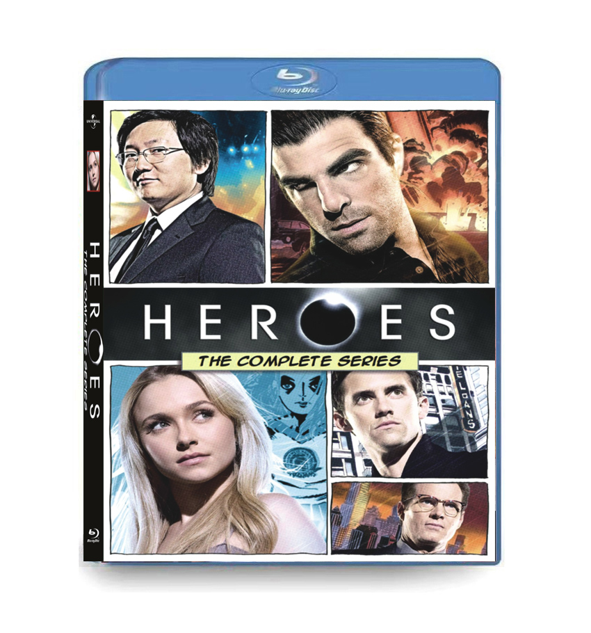 Heroes-season-1-4-4BD-1 Heroes: Season 1-4 (2006-2010) 4-Disc Set Blu-ray - Image 1