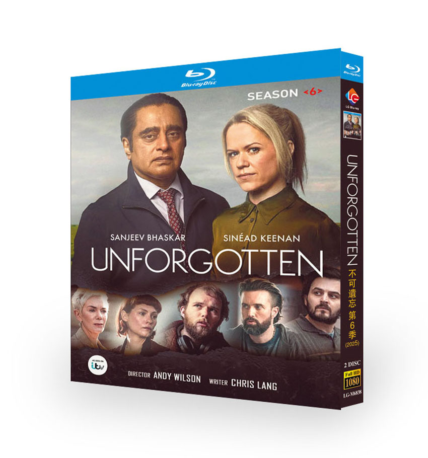 Unforgotten Season 6 (2025) Blu-ray 2BD Unforgotten